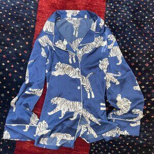 Silky Two Piece PJ Set